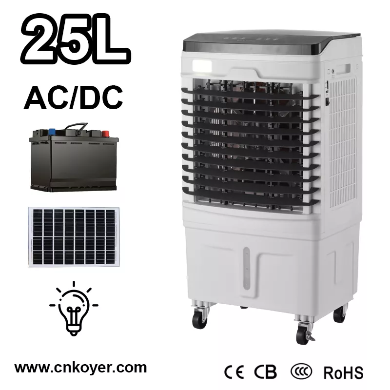 Kodėl verta rinktis buitinį įkraunamą oro aušintuvo ventiliatorių?